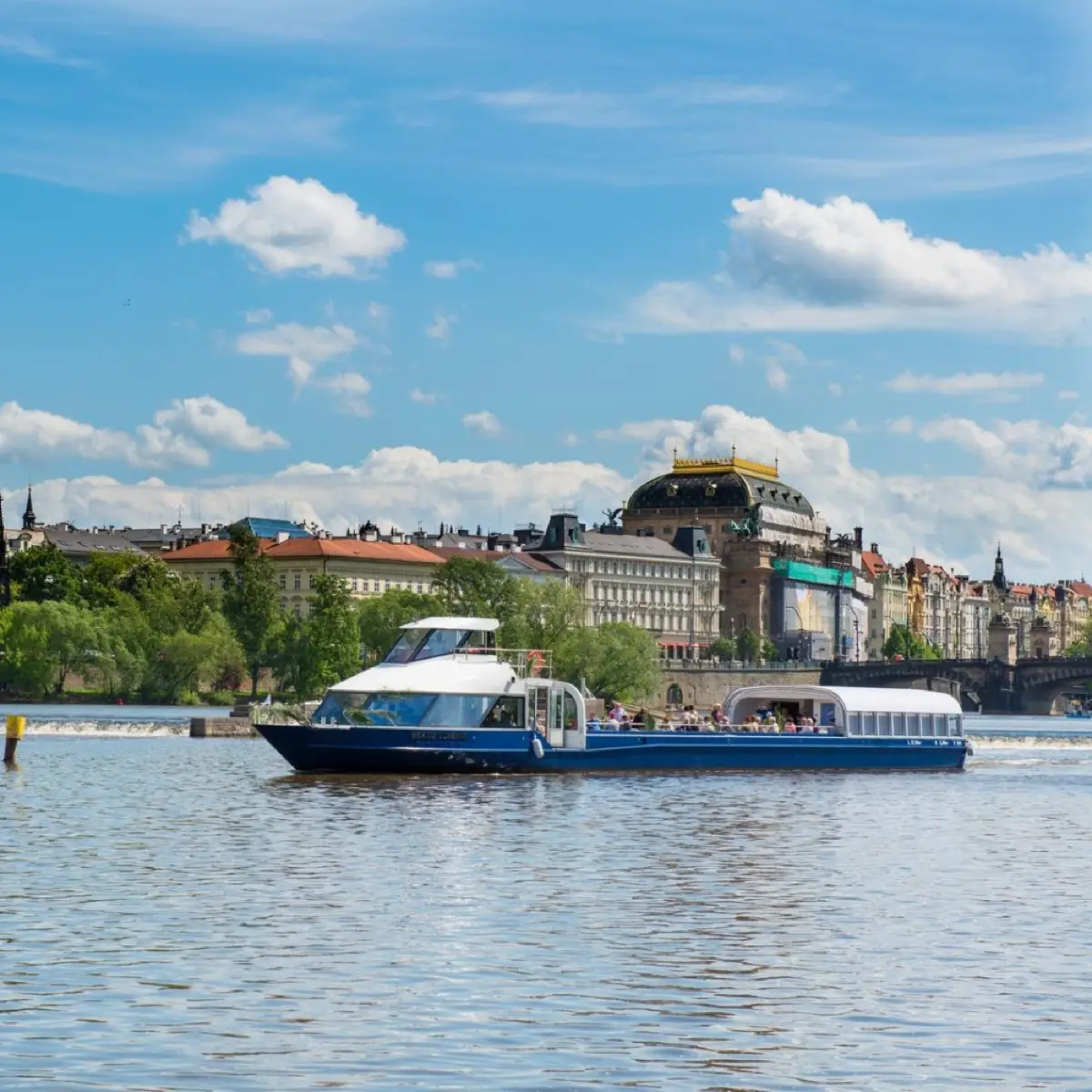 Boottocht in Praag