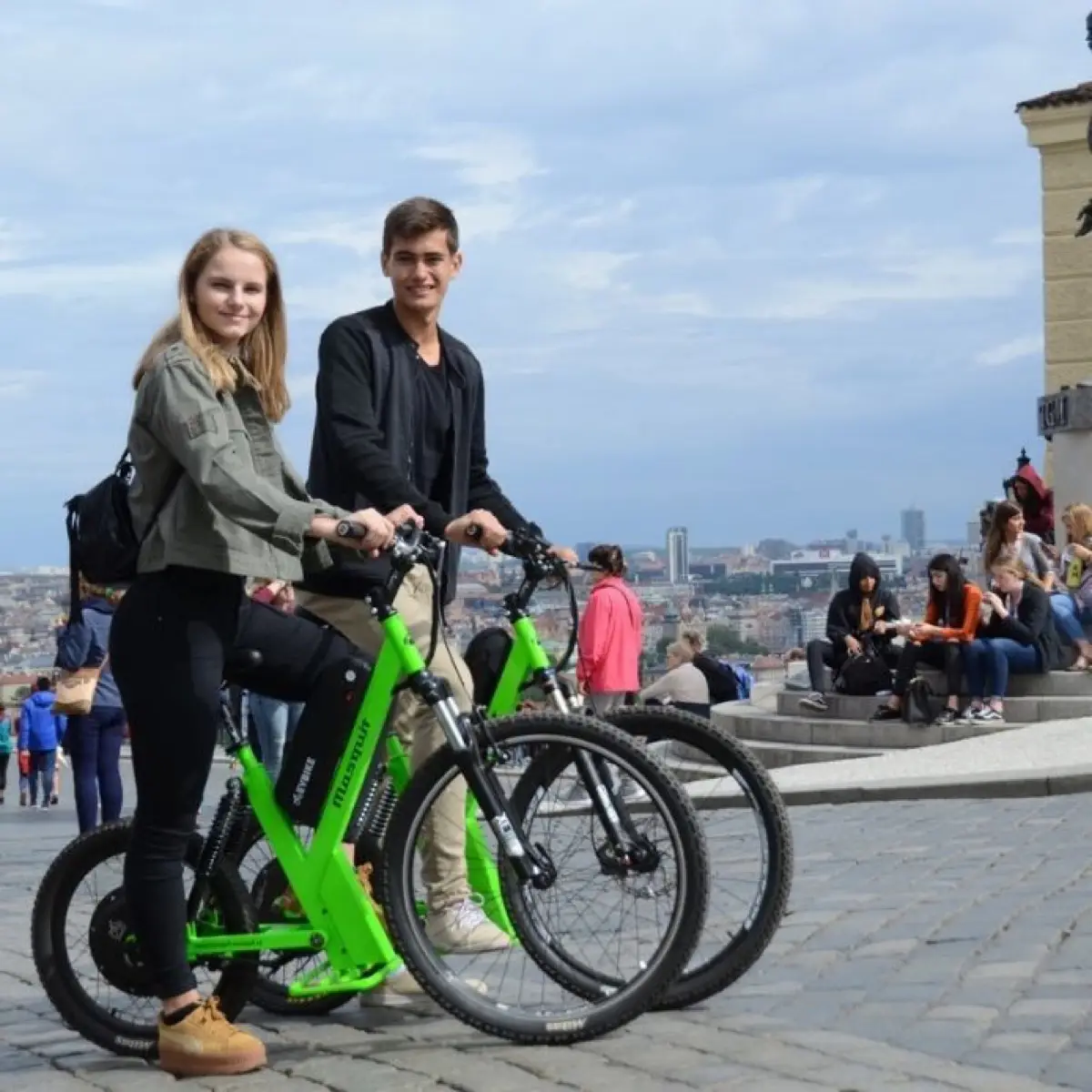 E scooter tour in Praag