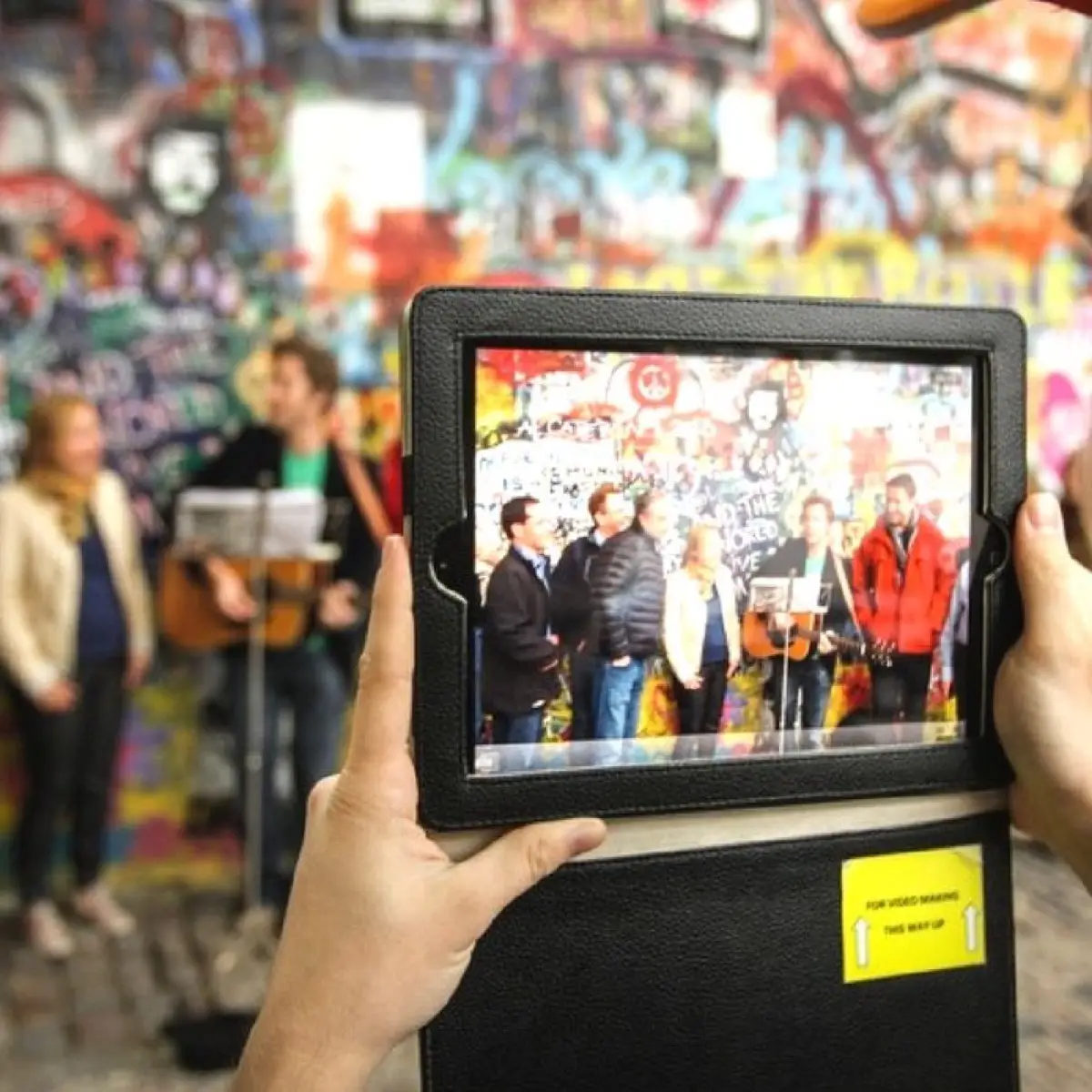 Ipad puzzeltocht in Praag