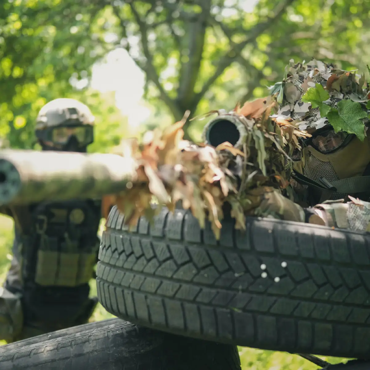 Airsoft in Praag