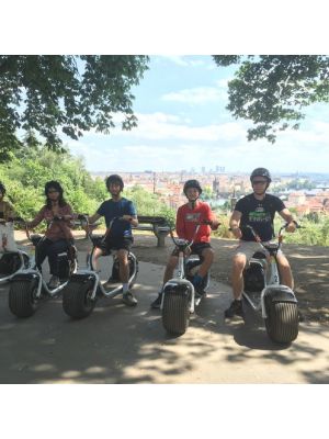 E-scooter tour Praag