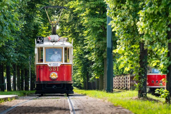 Historische tram Praag