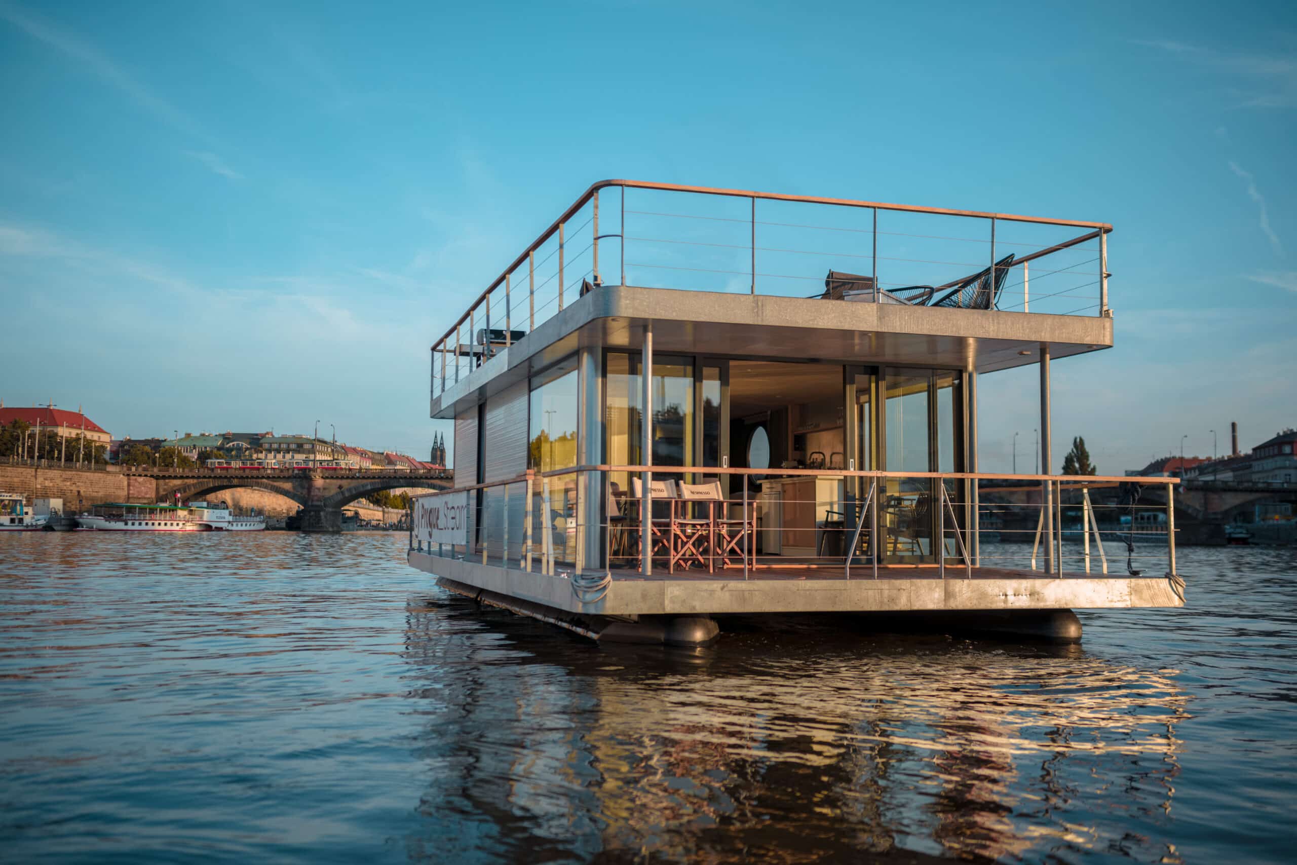 houseboot Praag
